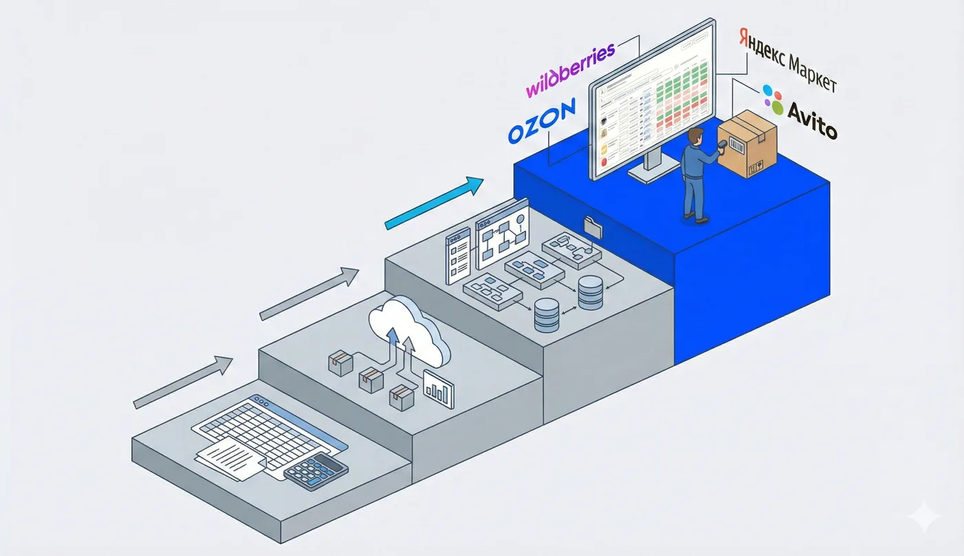Автоматизация складского учёта с Нитроселлер